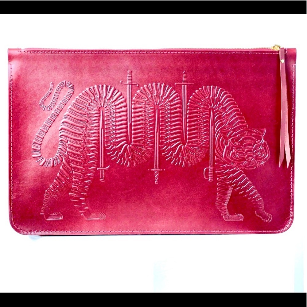 LRG amazing leather clutch